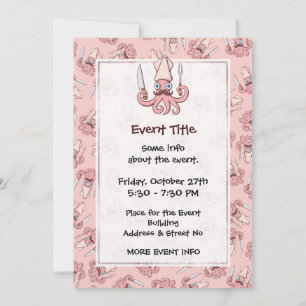 Convite Cartoon Chef Lula