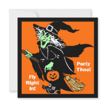 Cartoon de Bruxas Voando