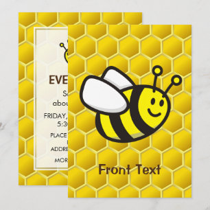 Convite Cartoon de Honeybee