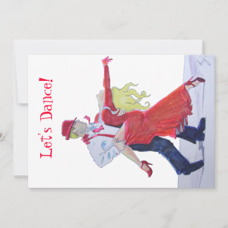 Convite Cartoon Jason Donovan Kristina Rihanoff Foxtrot