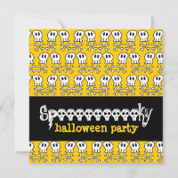 Cartoon Pirate Skulls & Bones Kid Festa de Hallowe