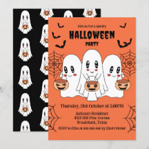 Cartoon Spooky Cute Kawaii Festa de Halloween Fant