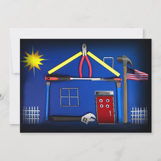 Convite Casa Aberta da Tool - Veteranos (Frente)