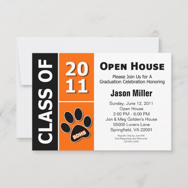 Convite Casa Aberta de Graduação (Frente)