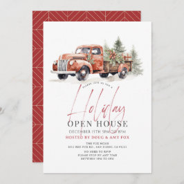 Convite Casa Aberta de Natal do Caminhão da Fazenda Vermel