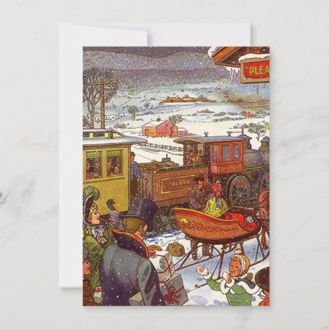 Convite Casa Aberta do Depósito de Comboios de Convidados  (Frente)