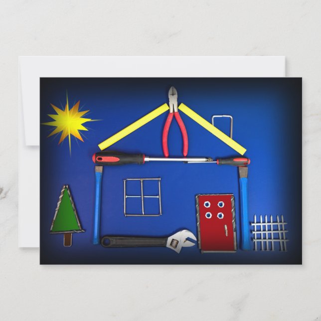 Convite Casa Aberta - Nova Construção (Frente)