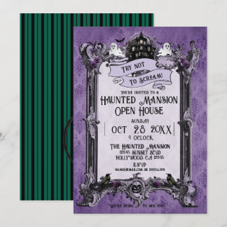 Convite Casa Assombrada Casa Aberta (Titular Imagem)