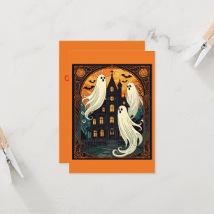 Convite Casa Assombrada - Rua Sombras Escura