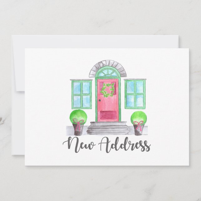 Convite Casa de Natal do Novo Endereço (Frente)