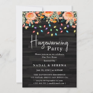 Convite Casa do Partido do Aquecimento Doméstico