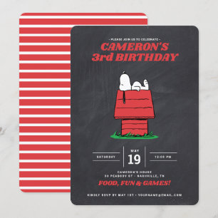 Convite Casa dos Cachorros Esnopiões - Aniversário De Ch