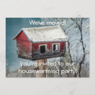 Convite Casa nova do Housewarming/convite engraçado do