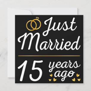 Convite Casados há apenas 15 anos II