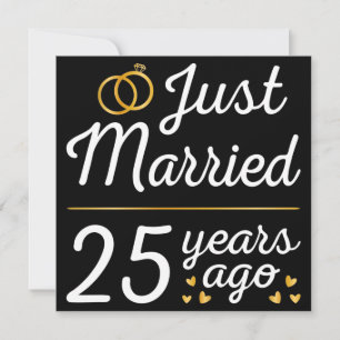 Convite Casados há apenas 25 anos II