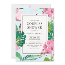 Casais Tropicais Flamingo e Orquídea de Verão