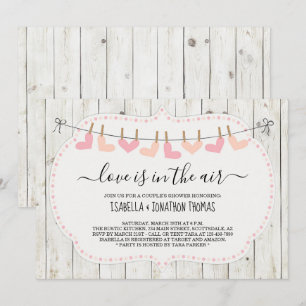 Convite Casal/Casamento/Chá de panela