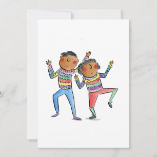 Convite Casal dançante
