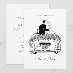 Convite Casal de casamento