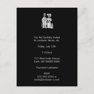 Convite Casal de Posada Calavera