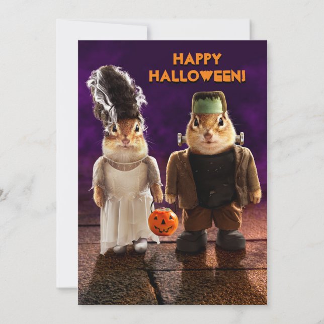 Convite Casal gótico (Frente)