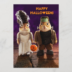 Convite Casal gótico