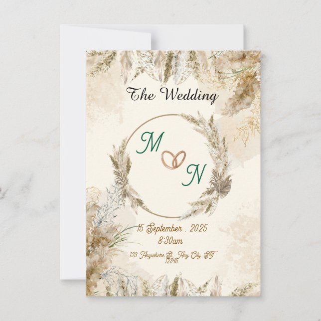 CONVITE CASAMENTO (Frente)