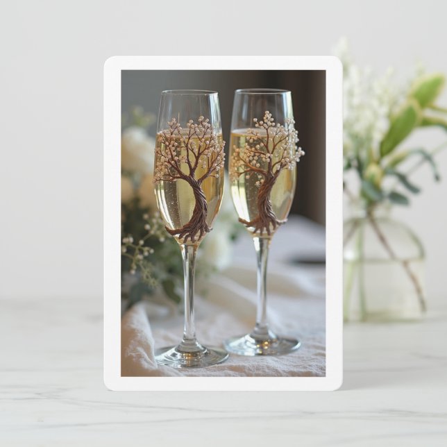 Convite Casamento (Em pé/Frente)