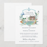 Casamento à Beira-Mar | Brasão de Casamento