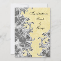 Casamento Amarelo e Cinza