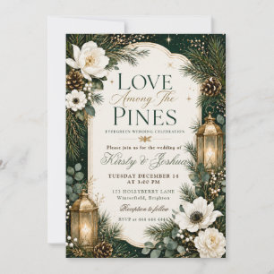 Convite Casamento Amor Entre os Pinheiros