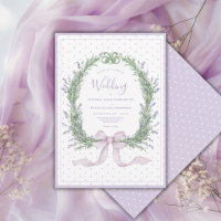 Casamento Antigo com Flores Roxas e Bolinhas Capri