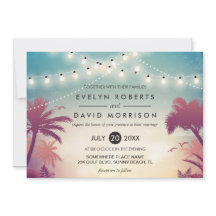 Casamento ao ar livre das luzes de Verão