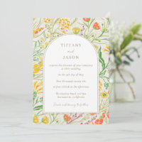 Casamento ao ar livre de Wildflower Wild Meadow