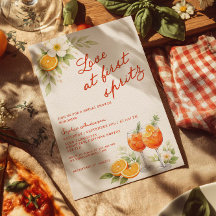 Casamento ao Primeiro Spritz Chás de Noiva