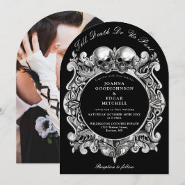 Convite Casamento Arranjado com Capacidades Góticas até à 