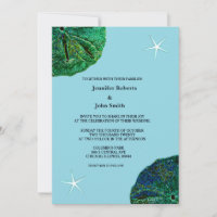 Casamento Azul com Peixe-Estrelas de Praia Sand Do