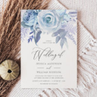 Casamento Azul Dusty, Designer de Tendência Modern