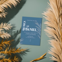 Casamento Azul e Branco do Luxury Boho