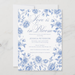Convite Casamento azul e branco elegante chinesice