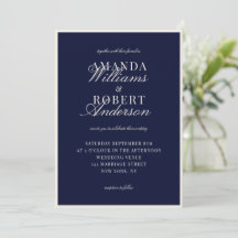 Casamento Azul Marinho Clássico e Elegante com Est