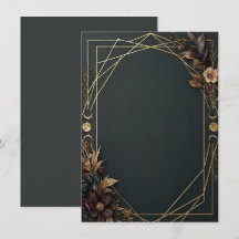 Casamento Boho Dark Academia
