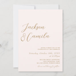 Convite Casamento Boho na Praia