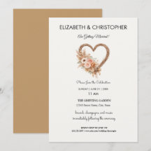 Casamento Boho Terroso Elegante Simples
