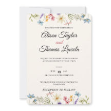 Casamento Borboleta Prado de Flores Silvestres Cap