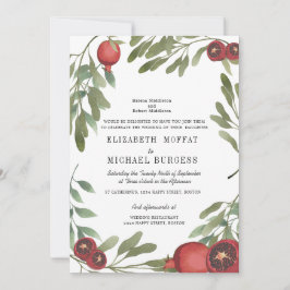 Convite Casamento Borgonha Botânica Marble Boho Greenery