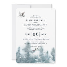 Casamento Botânico de Coruja Florestal em Aquarela