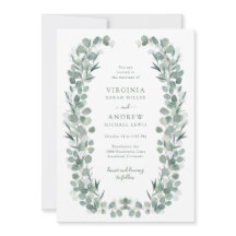 Casamento Botânico Elegante Russo Eucalyptus