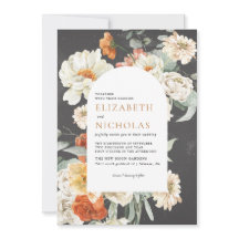 Casamento Botânico Floral Verde Escuro Boho