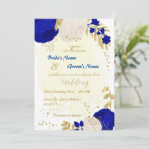 casamento botânico real com flores azuis e brancas